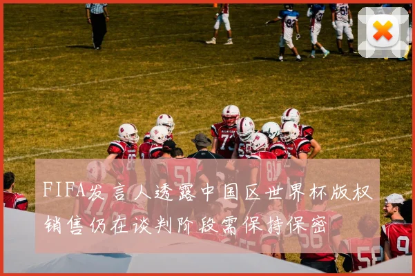 FIFA发言人透露中国区世界杯版权销售仍在谈判阶段需保持保密